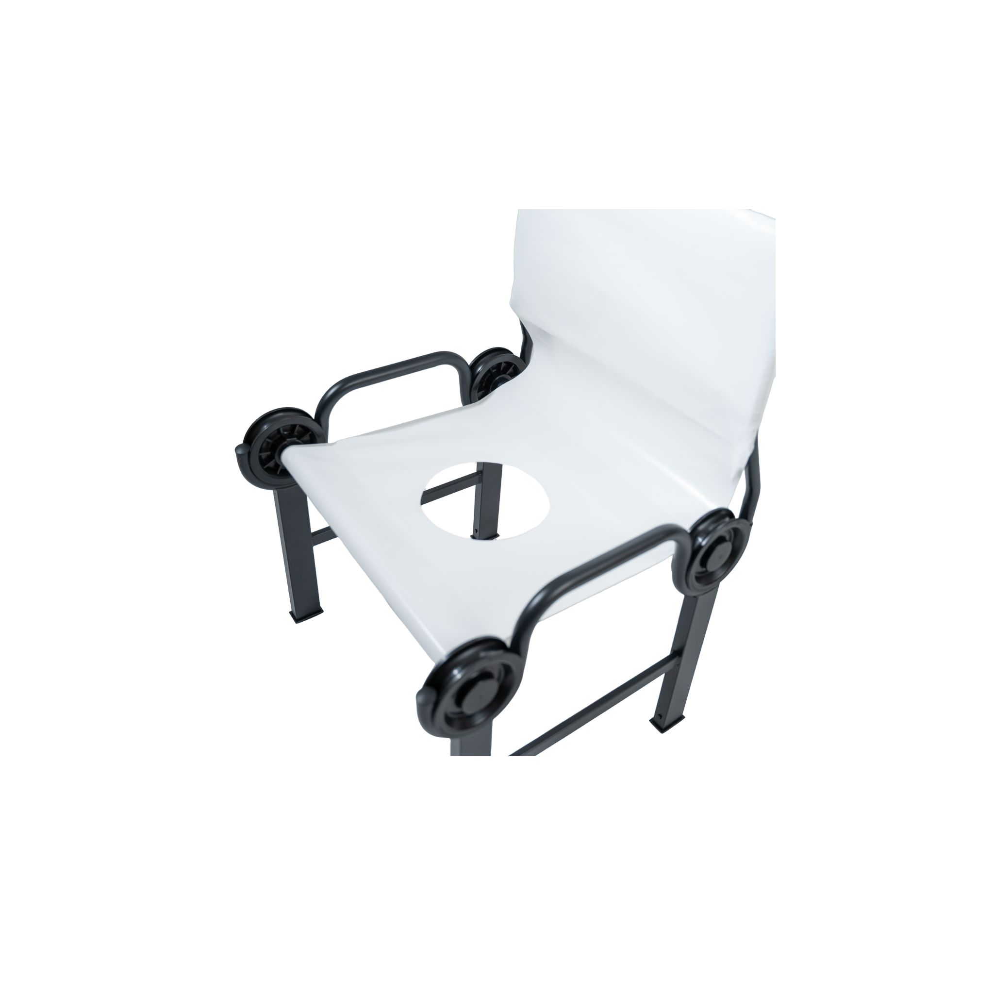 Disc-Chair mit Cholera-Matte